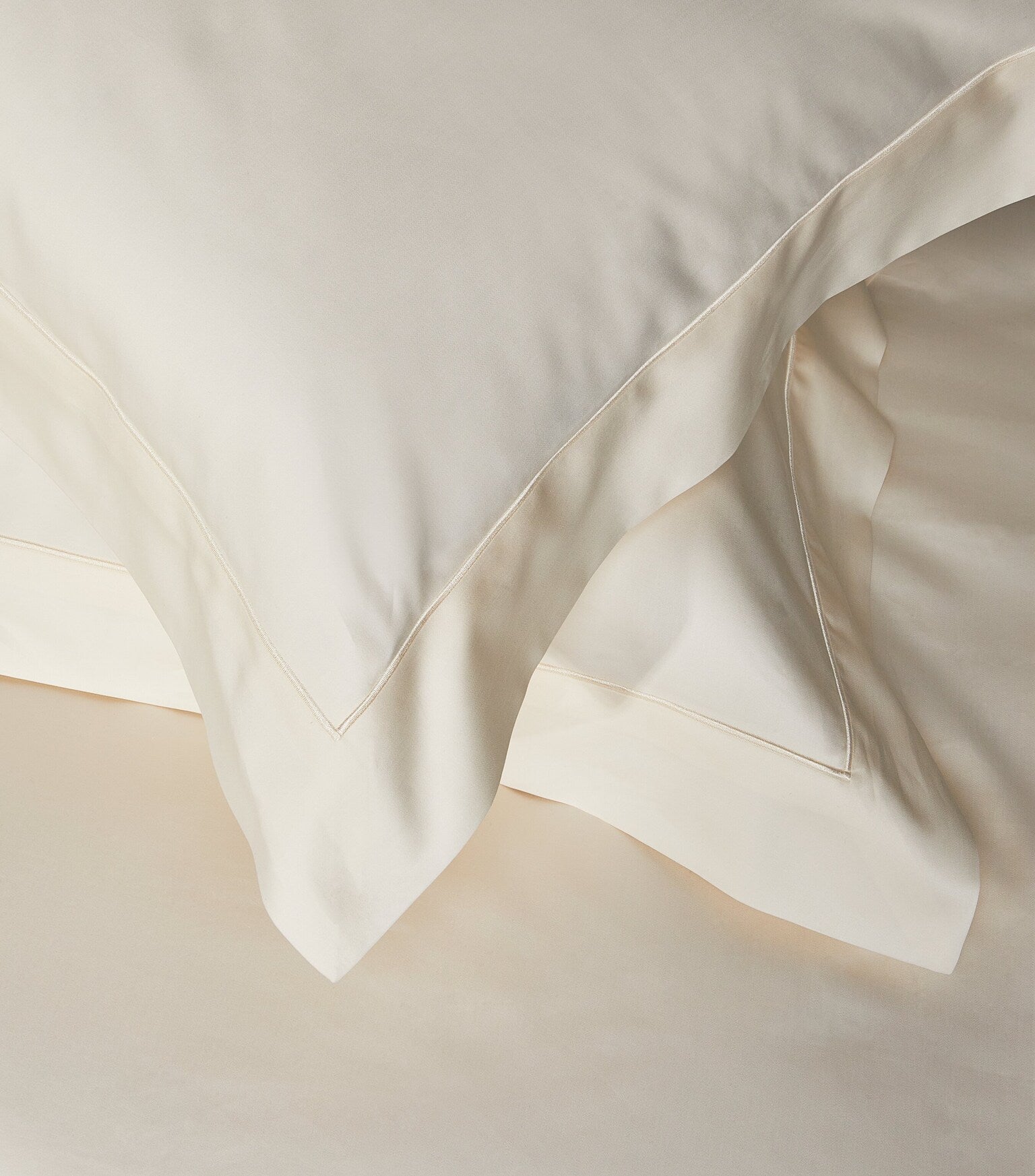Satin Bettwäsche Giza Cotton "Bourdon Naturel"