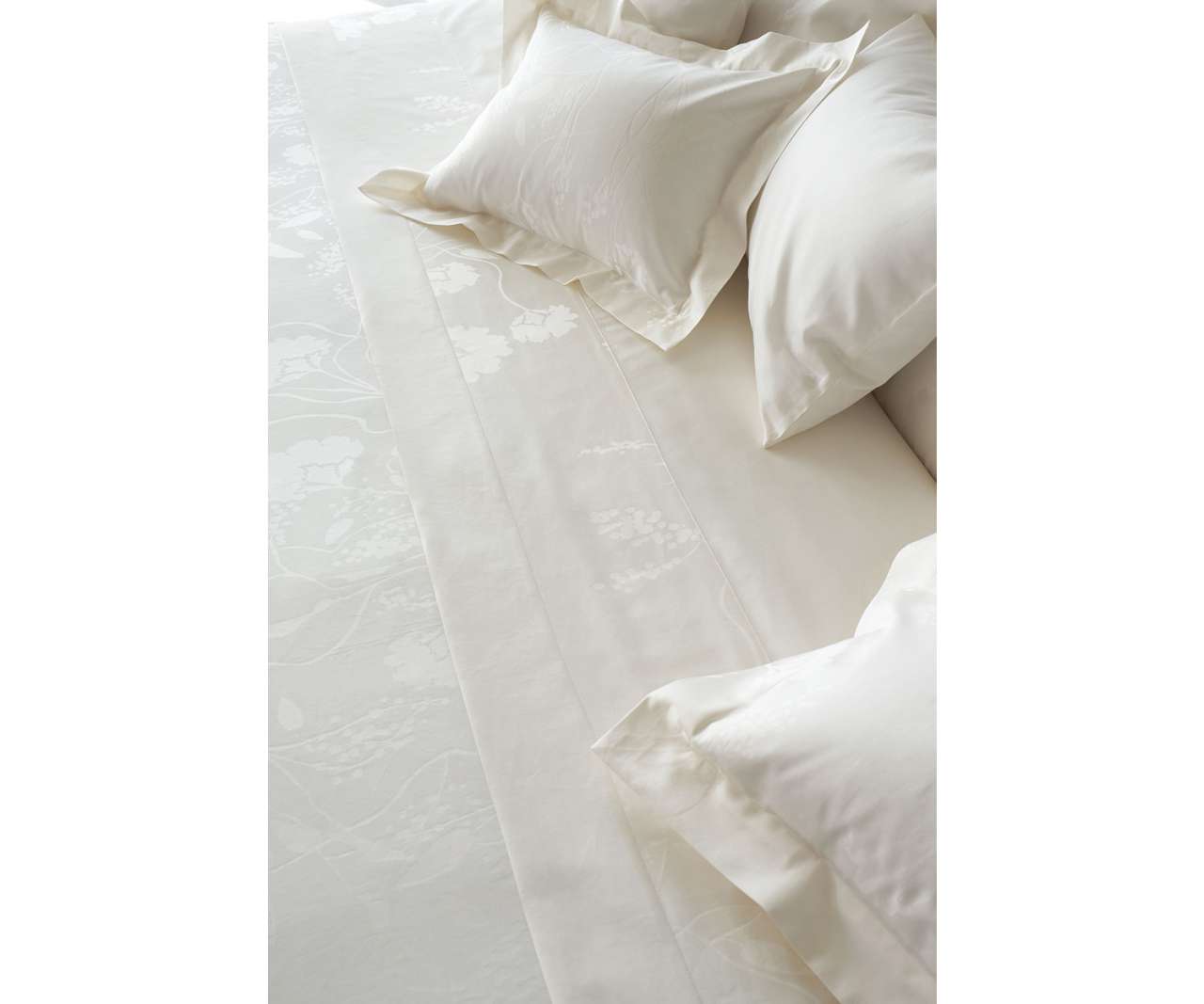 Linge de lit jacquard "Jardim" 3 couleurs