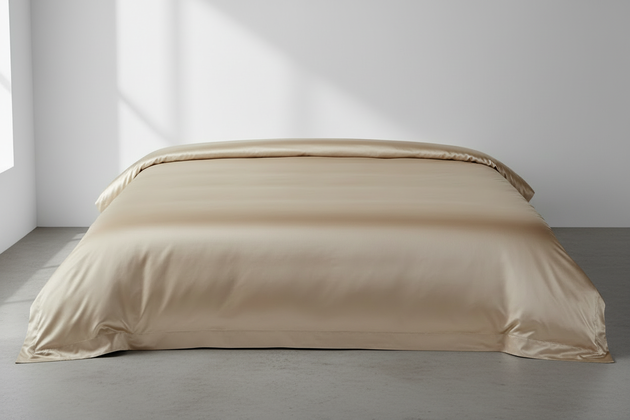 غطاء سرير ساتان 1400 TC "أماندا شامبانيا"
