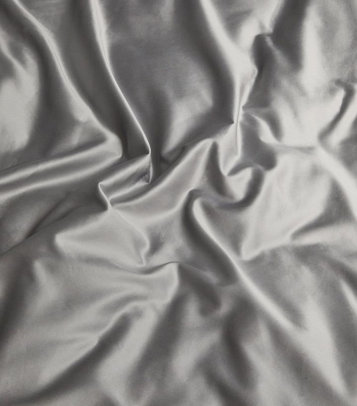 Satin Bettwäsche Giza Cotton "Bourdon Ardoise"