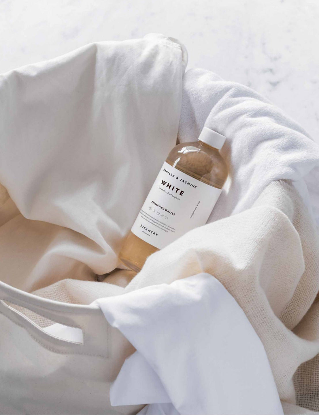 Waschmittel Weißes "Vanille & Jasmin“