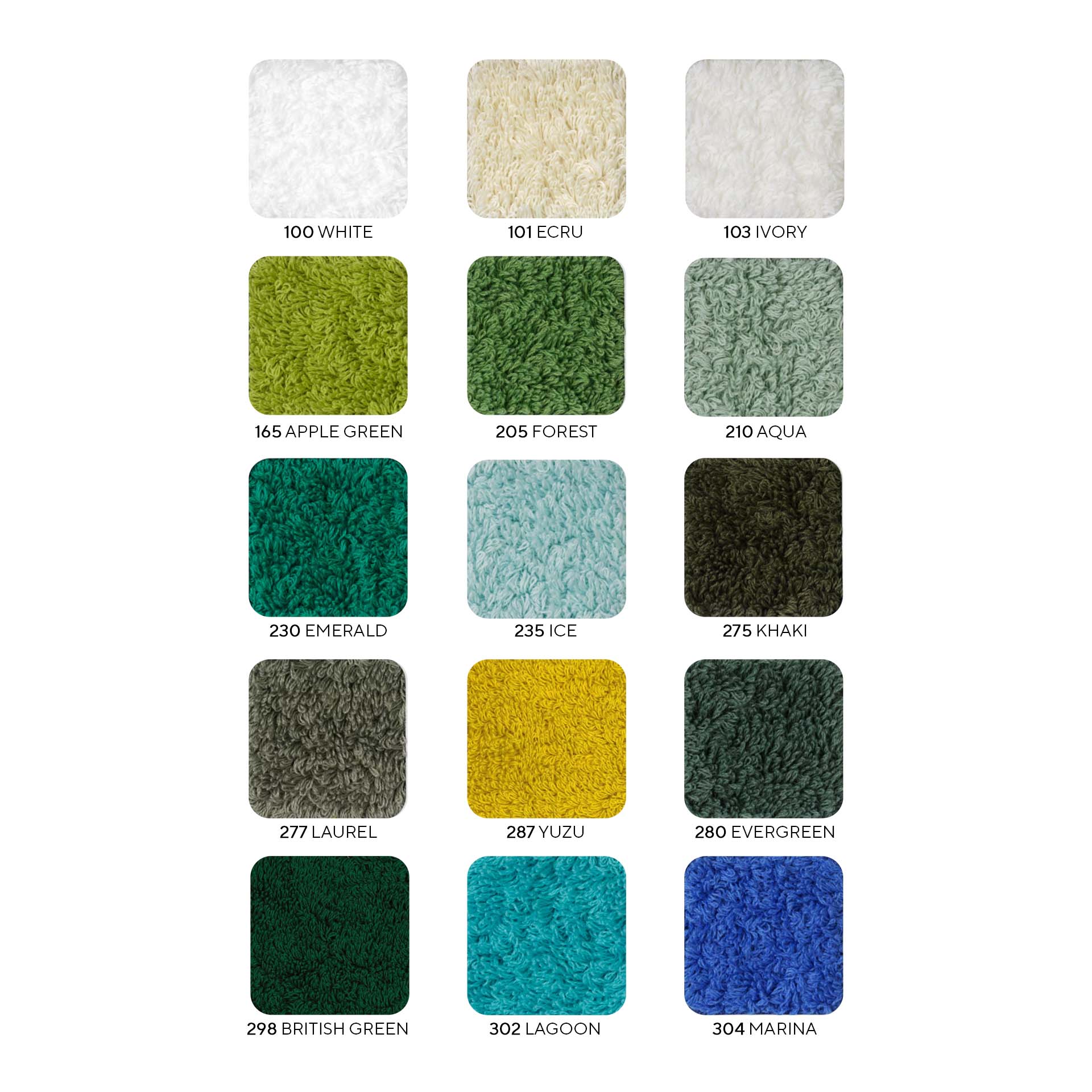 "Super Pile" - Gästetuch 30 x 50 cm, 60 Farben