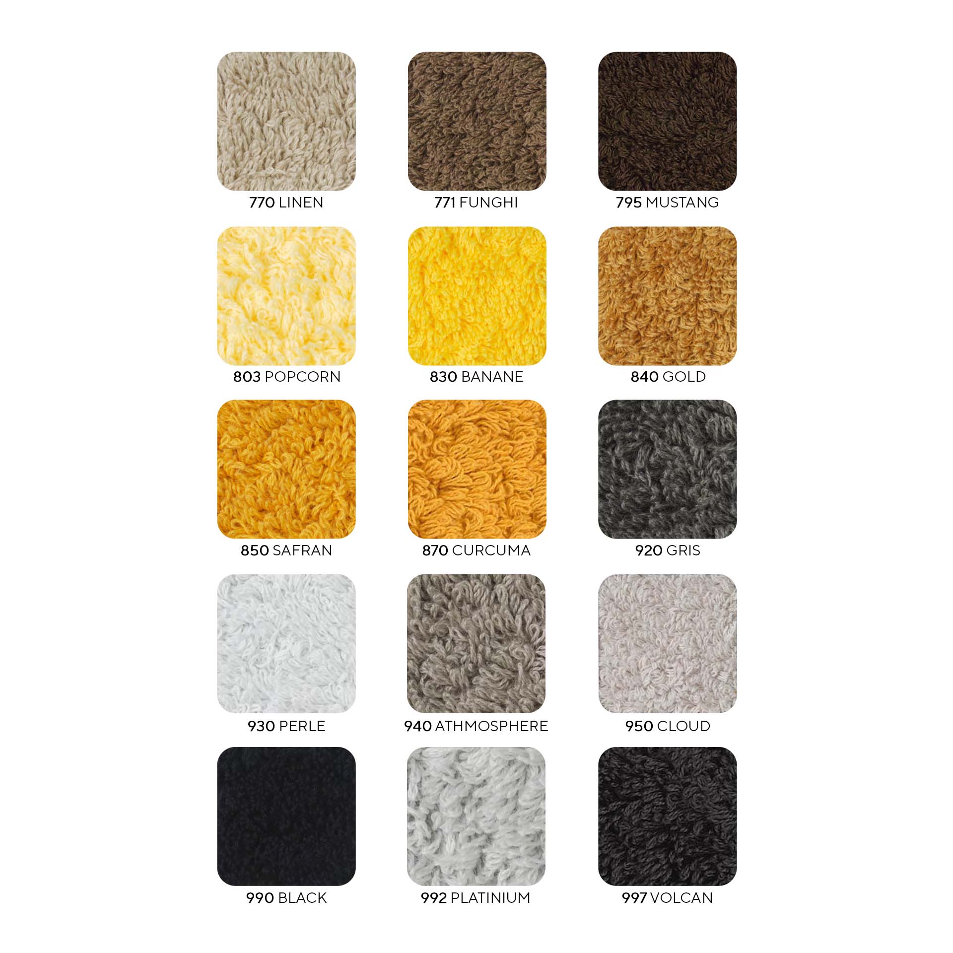 "Super Pile" - Gästetuch 30 x 50 cm, 60 Farben