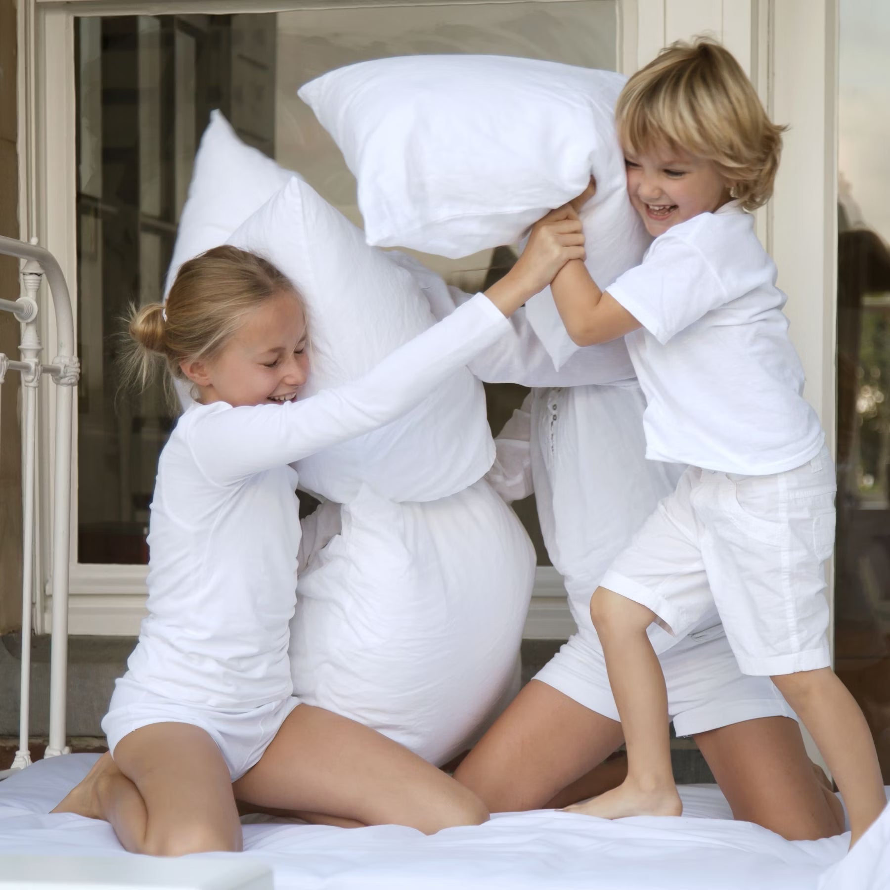 Leinen Bettwäsche Organic Linen "Heritage white"