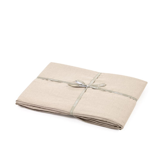Cearșaf de pat cu elastic din in "Heritage" Flax