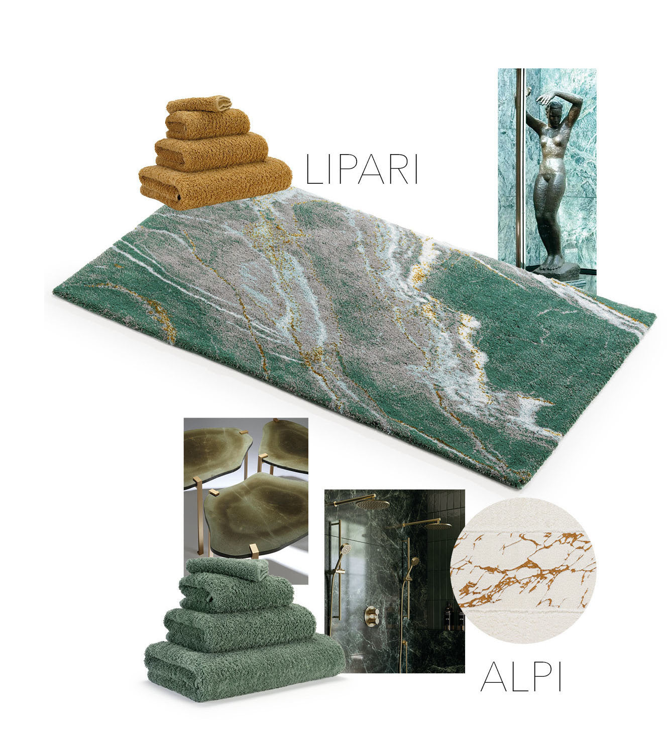 Badeteppich "Lipari"