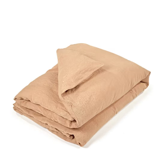 Leinenbettwäsche vorgewaschen "Cinnamon"