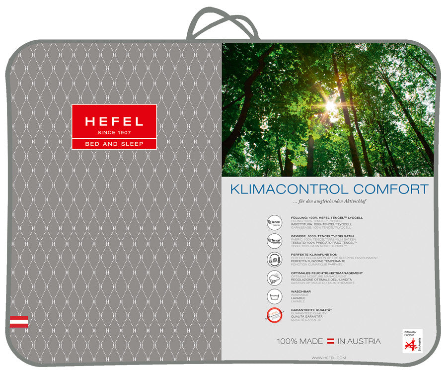 Tencel Bettdecke Ganzjahr "Klimacontrol Comfort"