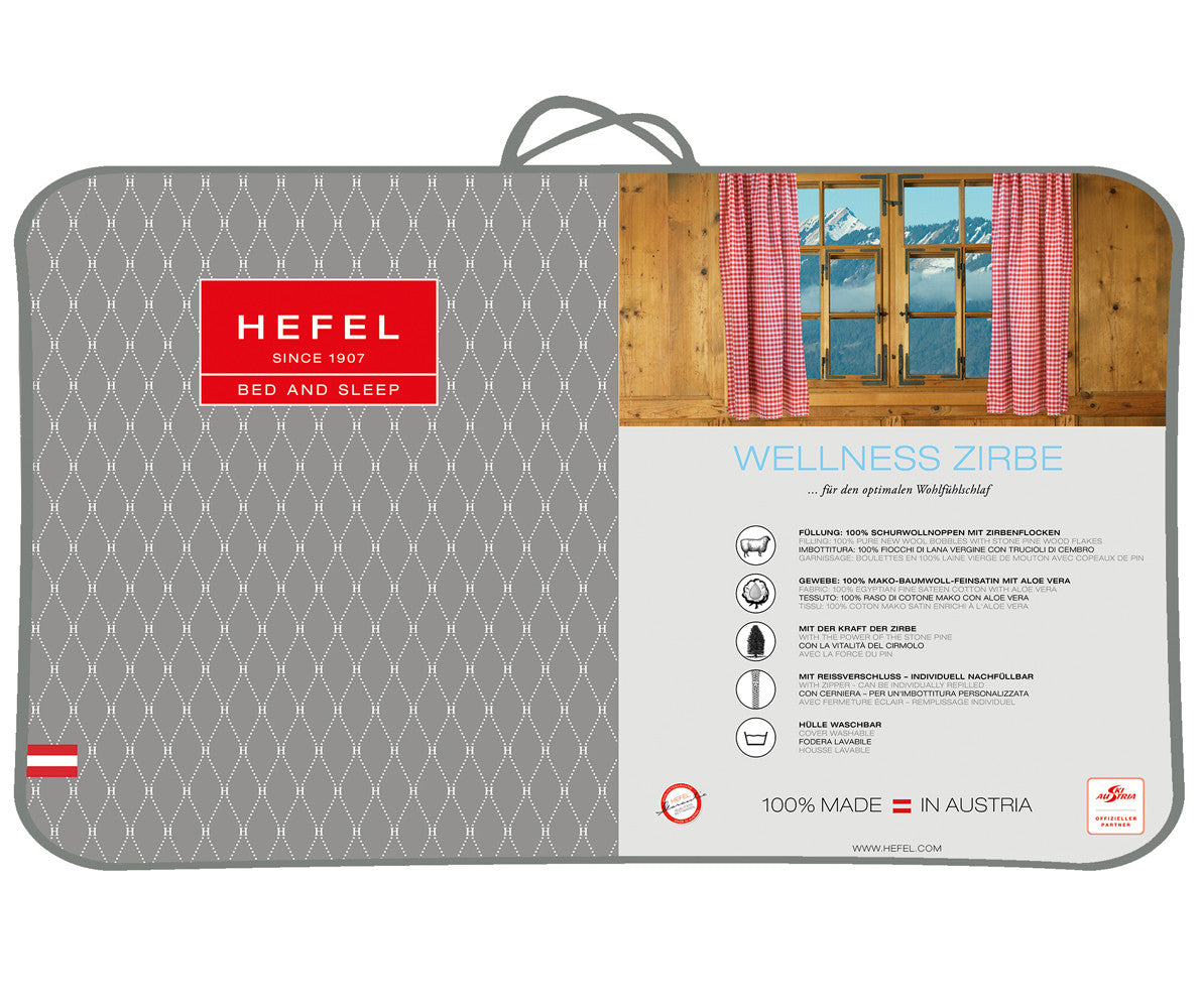 Kopfkissen "Wellness Zirbe"