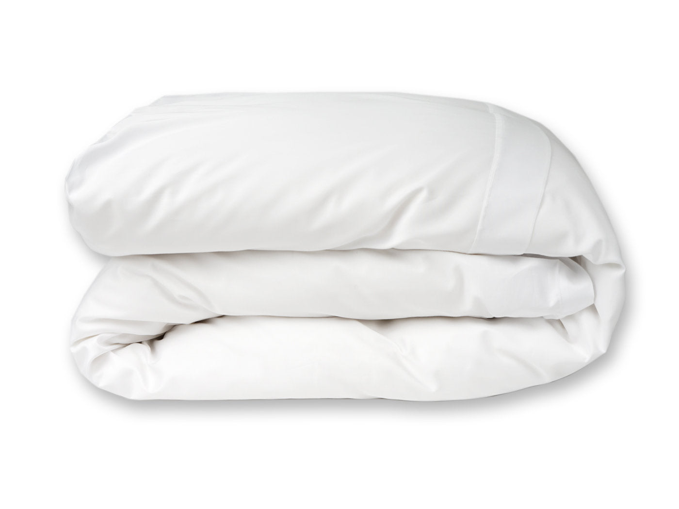 Satin Bettwäsche "New York White"