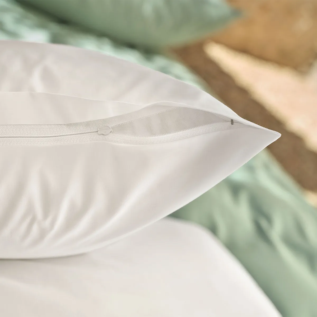 Cozy Perkal Bettwäsche Cotton & Modal "BEN", White