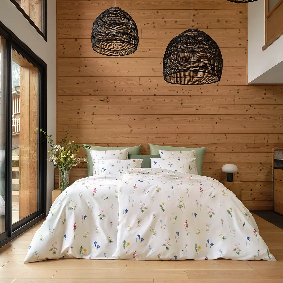 Satijnen beddengoed "Jeunesse Blanc"