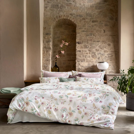 Satin Bedding "Jeunesse Blanc"