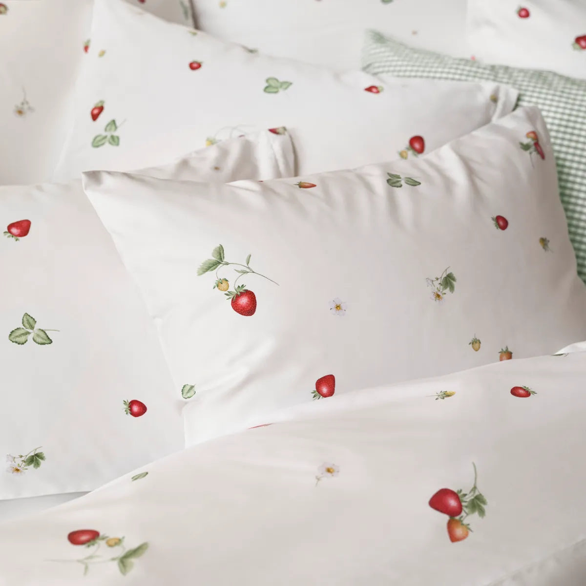 Satin Bettwäsche "June Blanc"