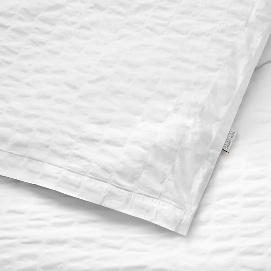 純棉泡泡紗床上用品套裝「Dean Blanc」