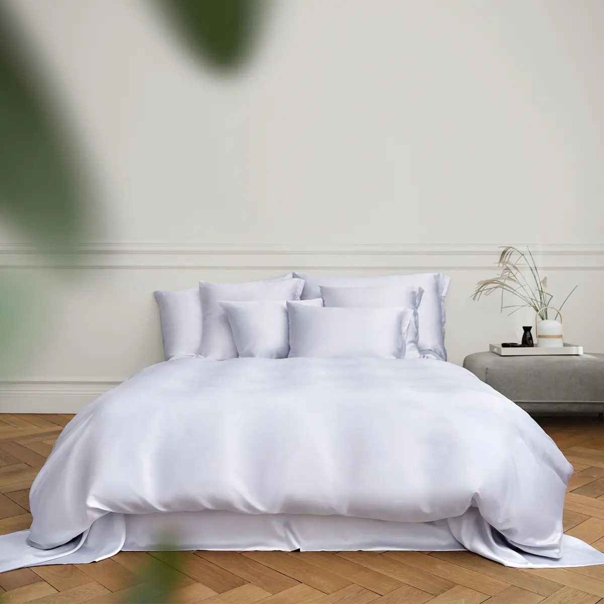 Biancheria da letto in satin "Micromodal Glace"