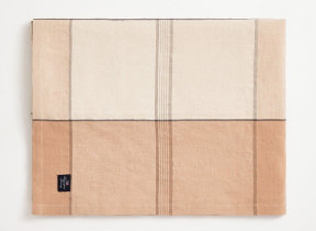 Tischtuch "Linen/Cotton Checked", 180 x 180 cm