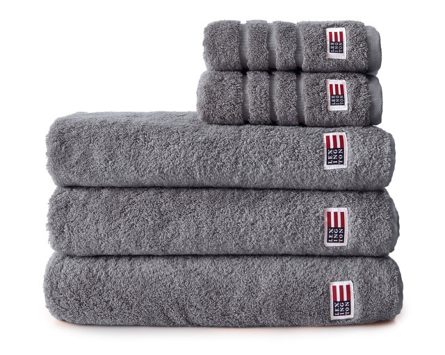 Lexington Original" terry towels - dark gray